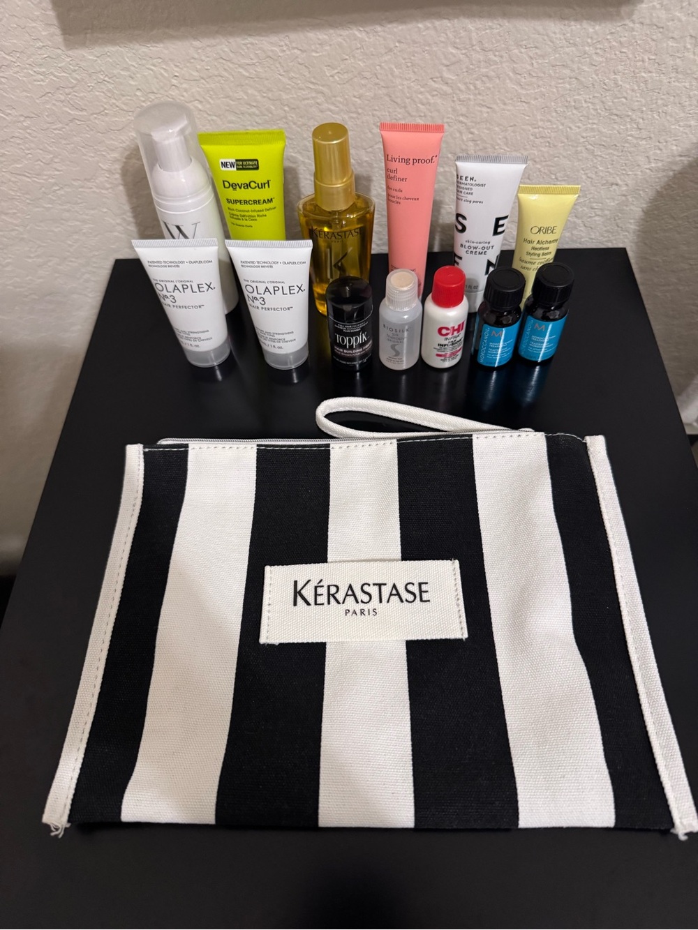 14-Pc Hair Care Bundle – Kérastase, Olaplex, Moroccanoil, Oribe & More. New!
